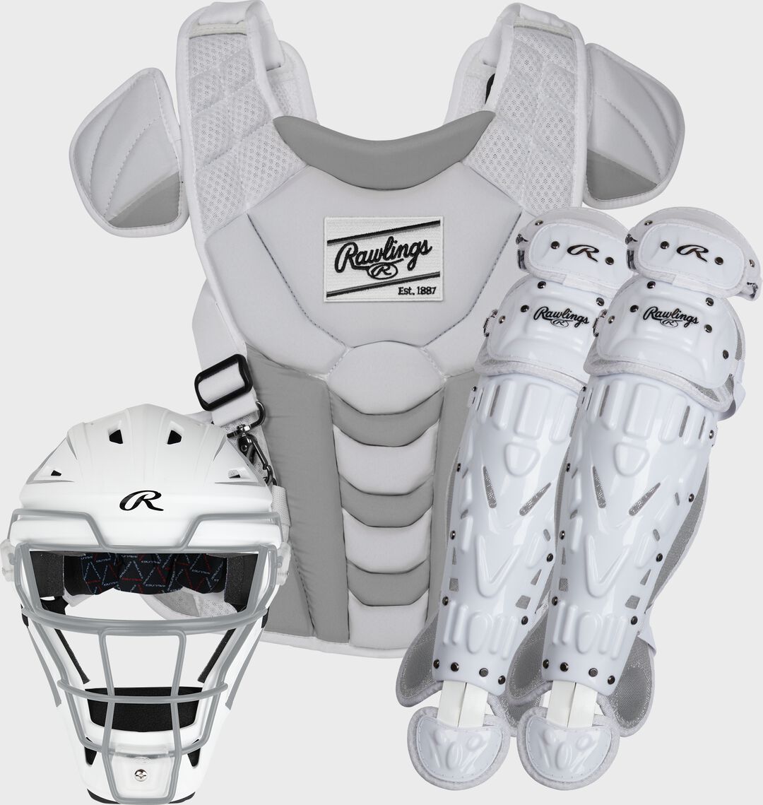 Velo Fastpitch Catcher's Gear Set, Small, Medium, Large