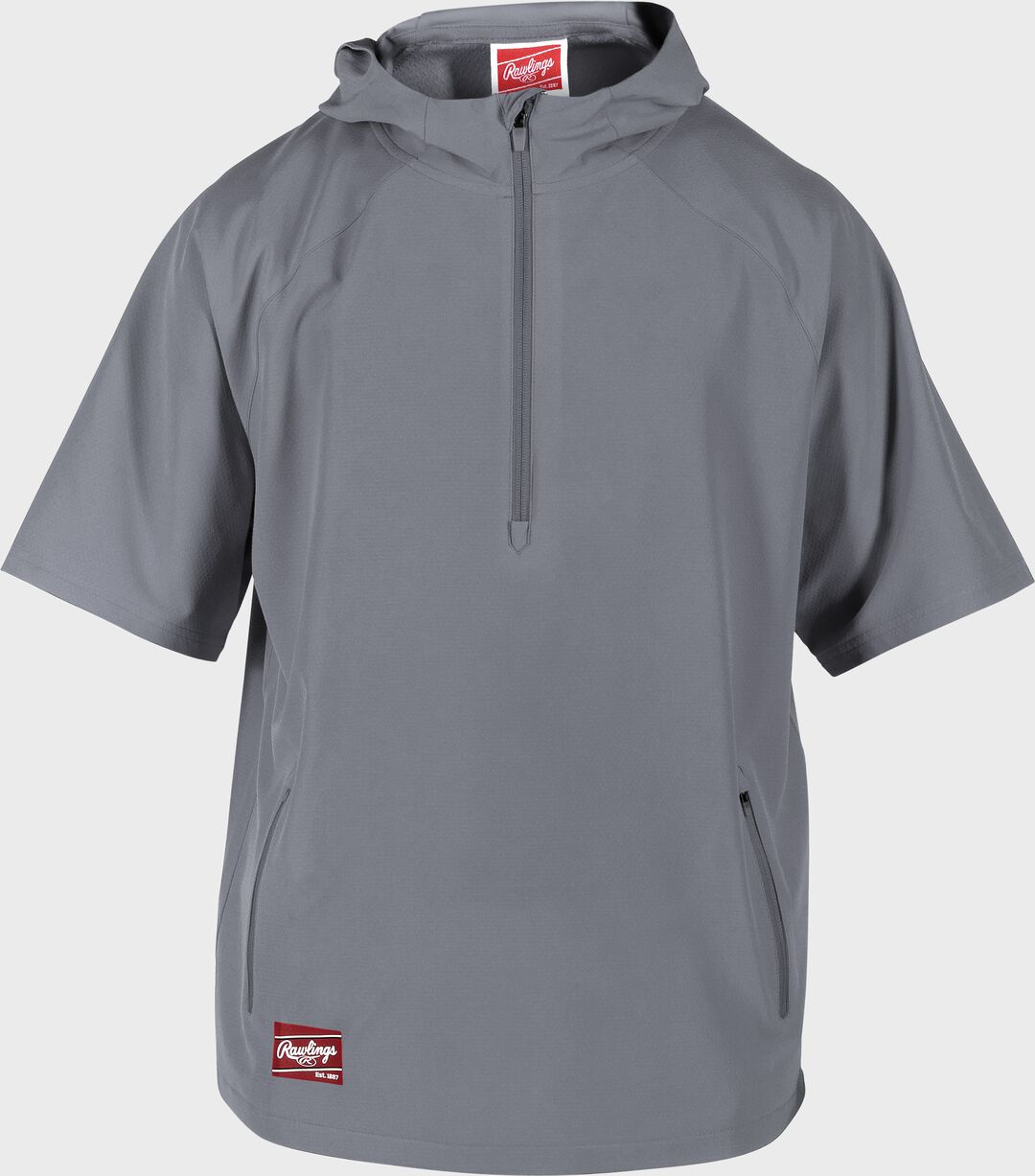 Rawlings ColorSync Short Sleeve Hooded Cage Jacket