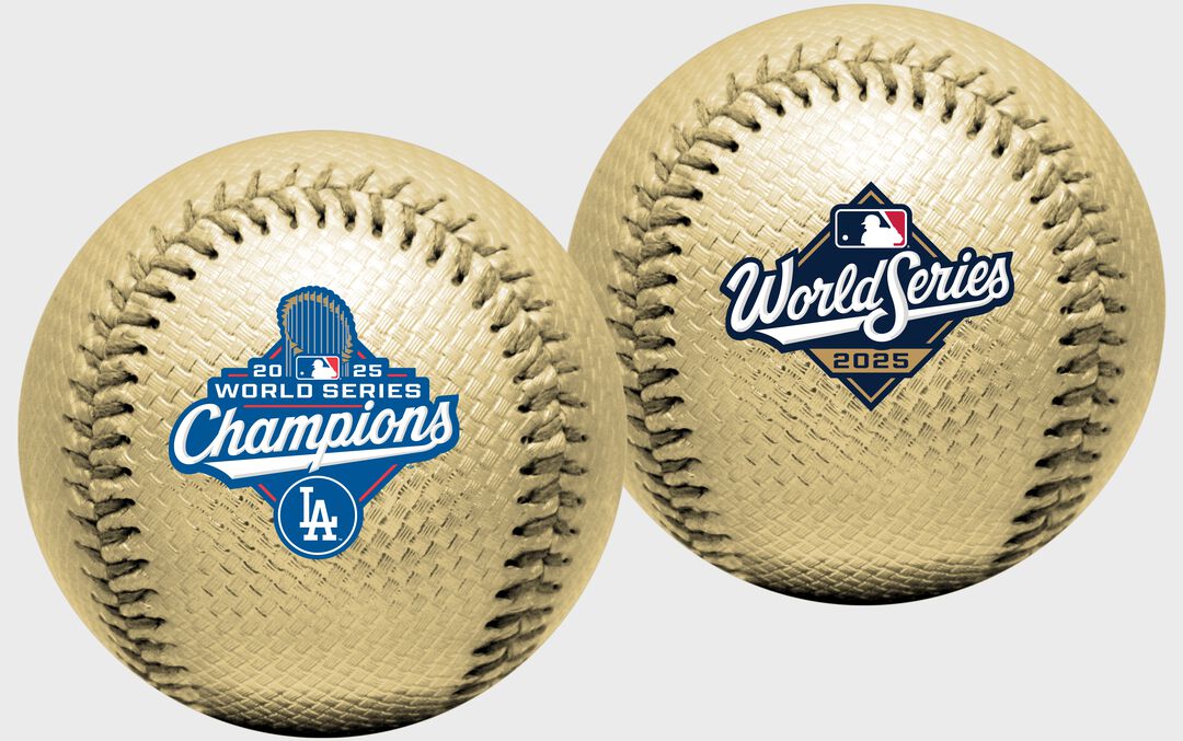 2025 Los Angeles Dodgers World Series Champions White Replica Baseball