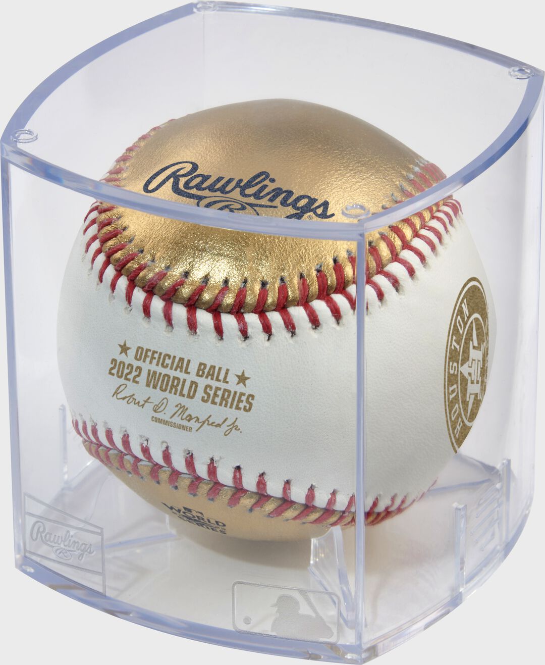 MLB 2022 Gold World Series Dueling Baseball