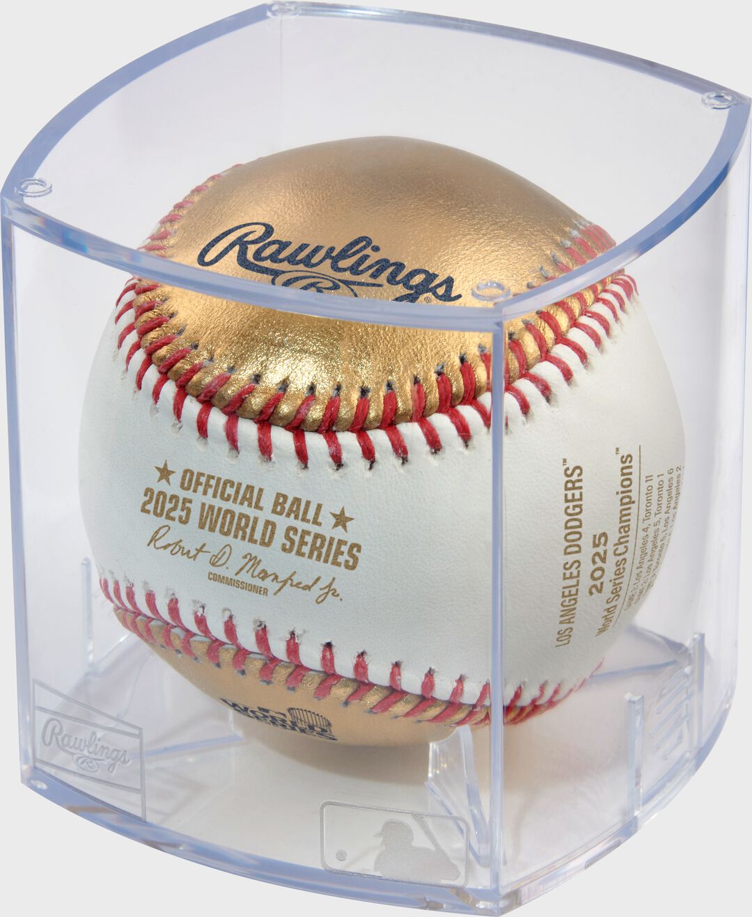 MLB 2025 World Series Champions Baseball, Los Angeles Dodgers, 1 Ball