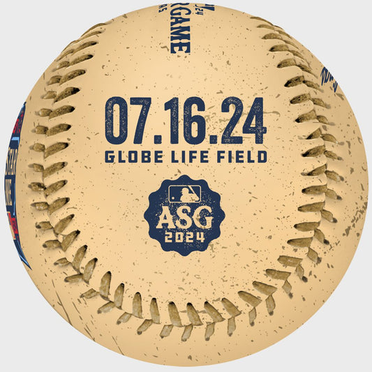 2024 MLB All-Star Game Gold Replica Baseball, 1 Ball