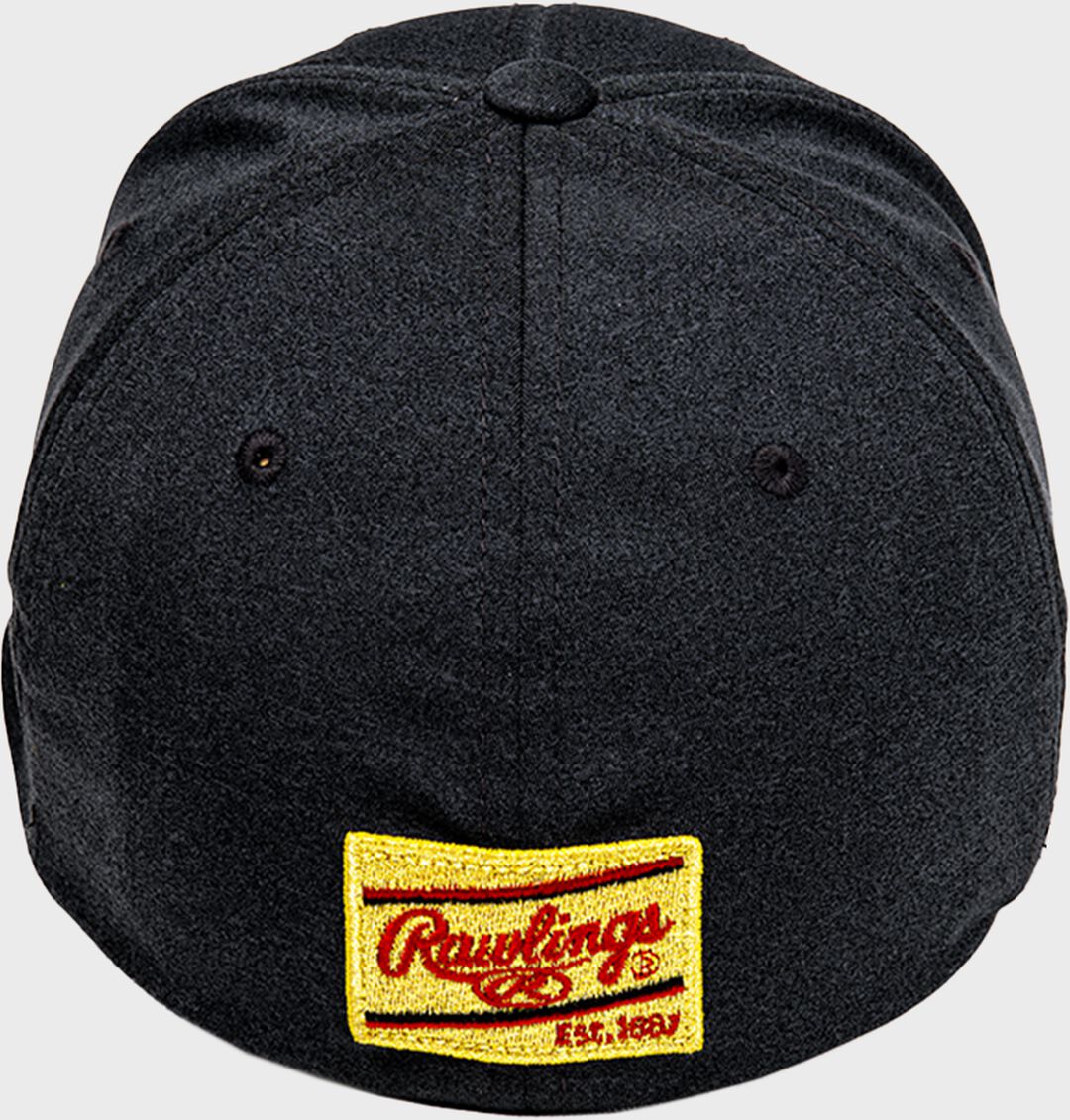 Rawlings Black Clover Gold Glove Fitted Hat