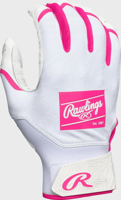 Rawlings Clout Batting Gloves, Adult, Youth, & T-Ball Sizes