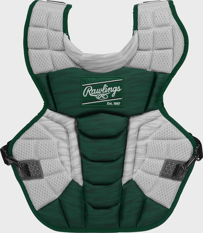 Rawlings Velo 2.0 Chest Protector, Meets NOCSAE