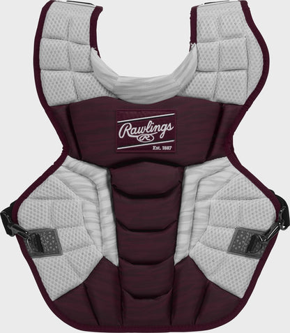 Rawlings Velo 2.0 Chest Protector, Meets NOCSAE