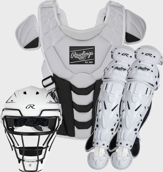 Velo Fastpitch Catcher's Gear Set, Small, Medium, Large