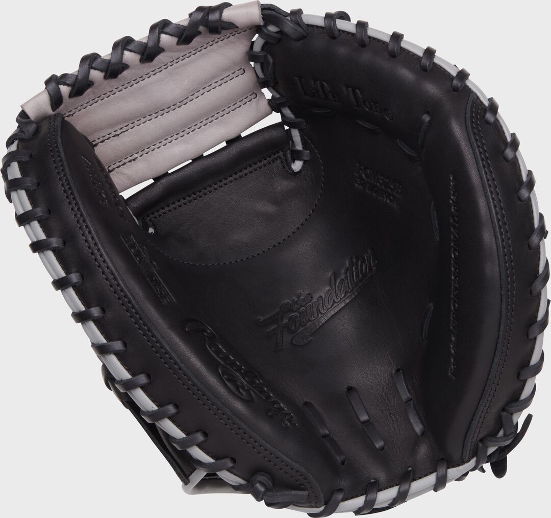 Foundation Series Aaron Judge Youth Catcher’s Mitt, Right Hand Throw, RSGRFCM325B