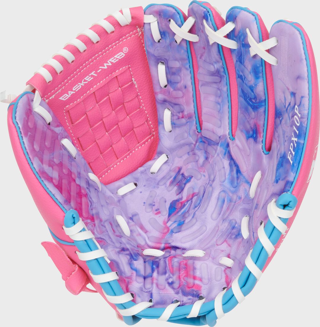 Rawlings Flex Palm Series 10-inch Youth Softball Glove, Right Hand Throw