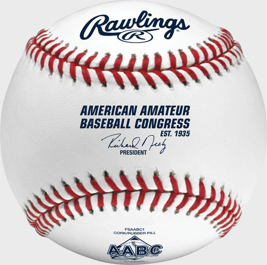 American Amateur Baseball Congress Flat Seam Baseball, FSAABC1
