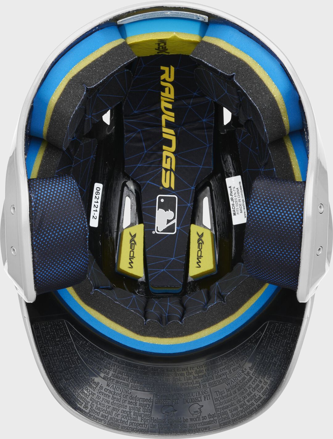 Rawlings Mach Gloss Batting Helmet, Senior & Junior Sizes