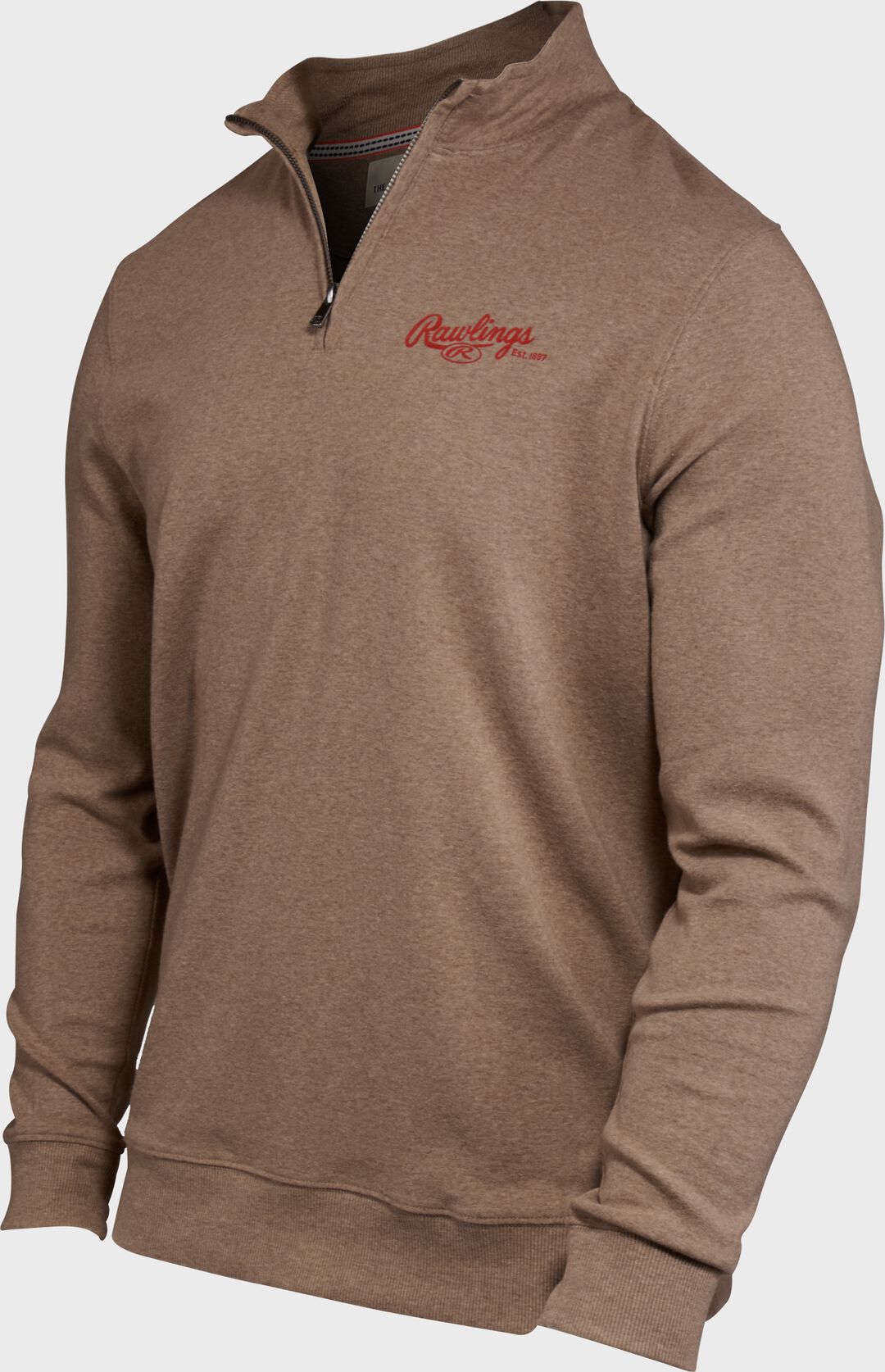 Rawlings x The Normal Brand Puremeso Weekend Quarter Zip, Khaki