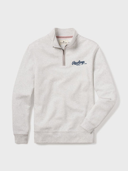 Rawlings x The Normal Brand Puremeso Weekend Quarter Zip, Maroon