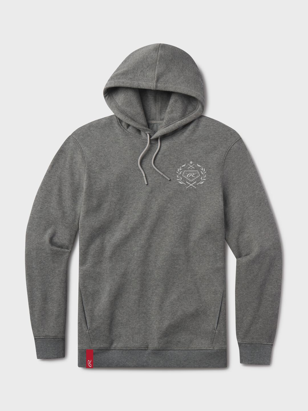 Rawlings x The Normal Brand Puremeso Fleece Hoodie, Athletic Grey