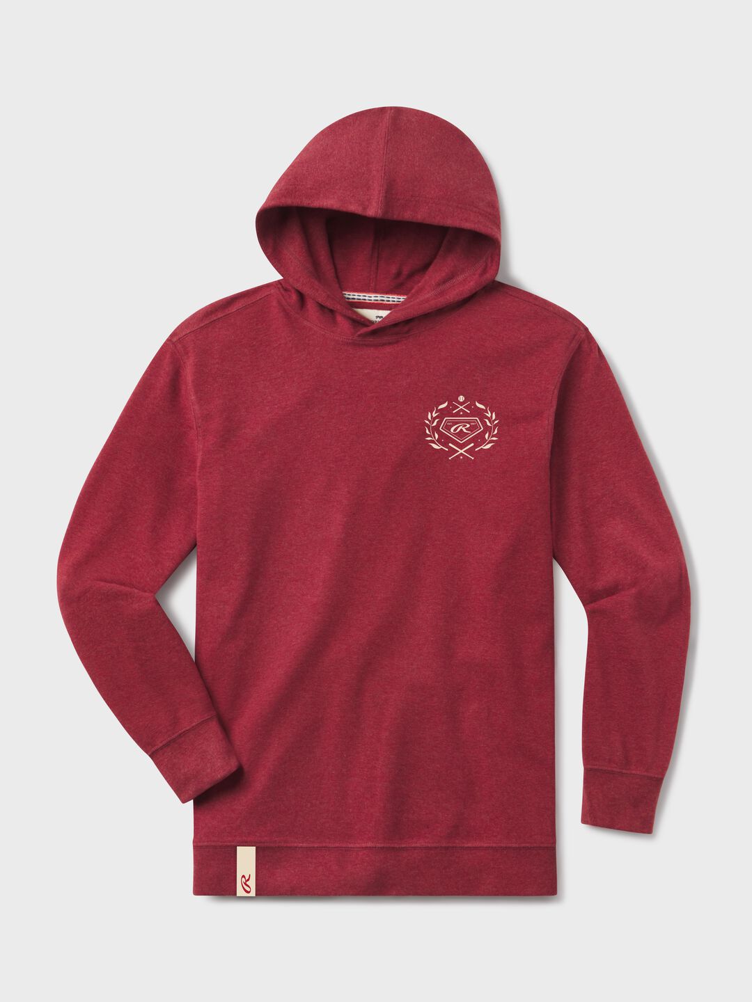 Rawlings x The Normal Brand Puremeso Fleece Hoodie, Dark Tan