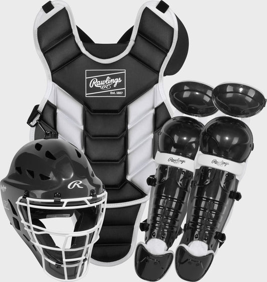 Rawlings Players 3 Series Catcher's Set, Youth, Junior, & T-Ball Sizes