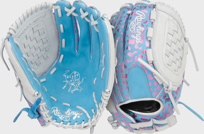 Heart of the Hide 12.5-inch Foil Print Fastpitch Softball Glove, Right Hand Throw