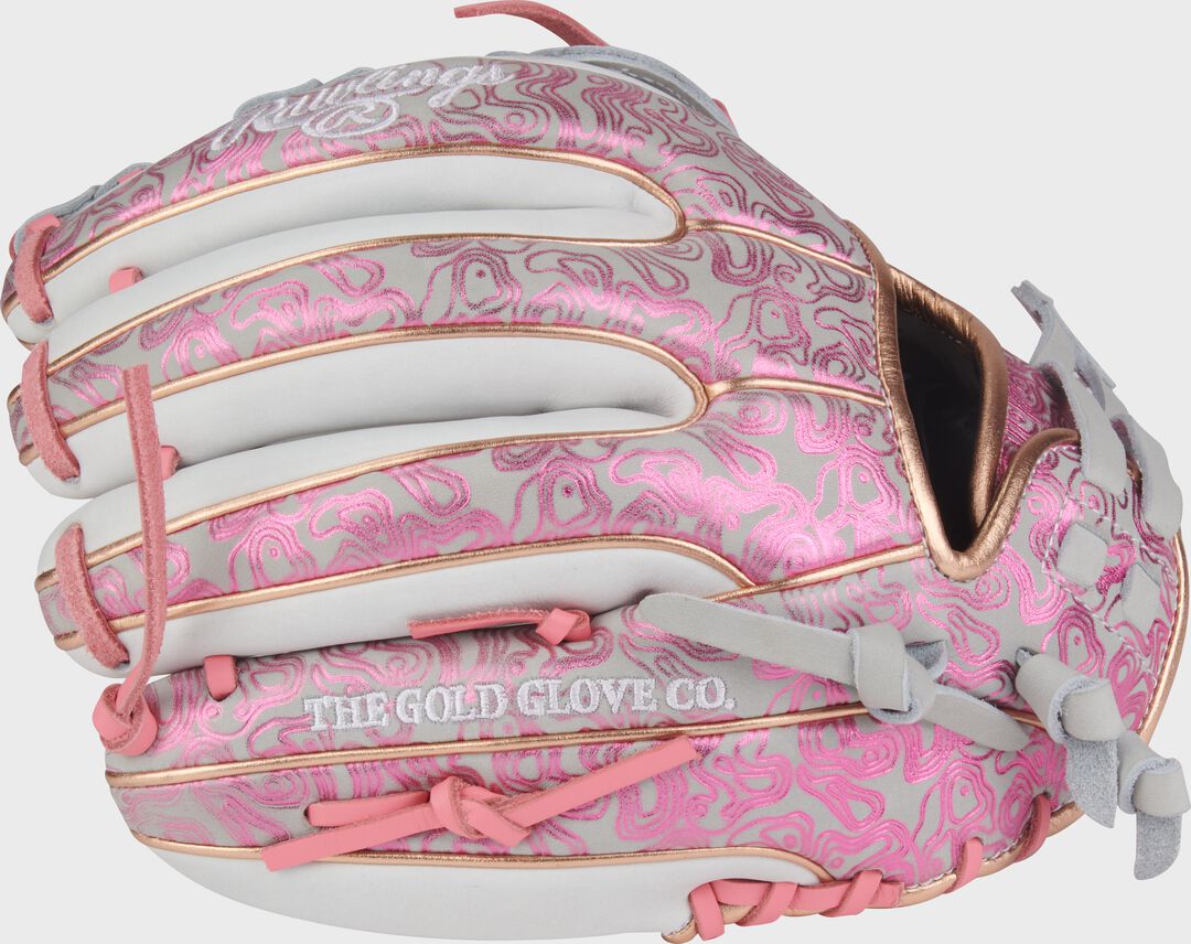 Heart of the Hide 11.75-inch Foil Print Fastpitch Softball Glove, Right Hand Throw