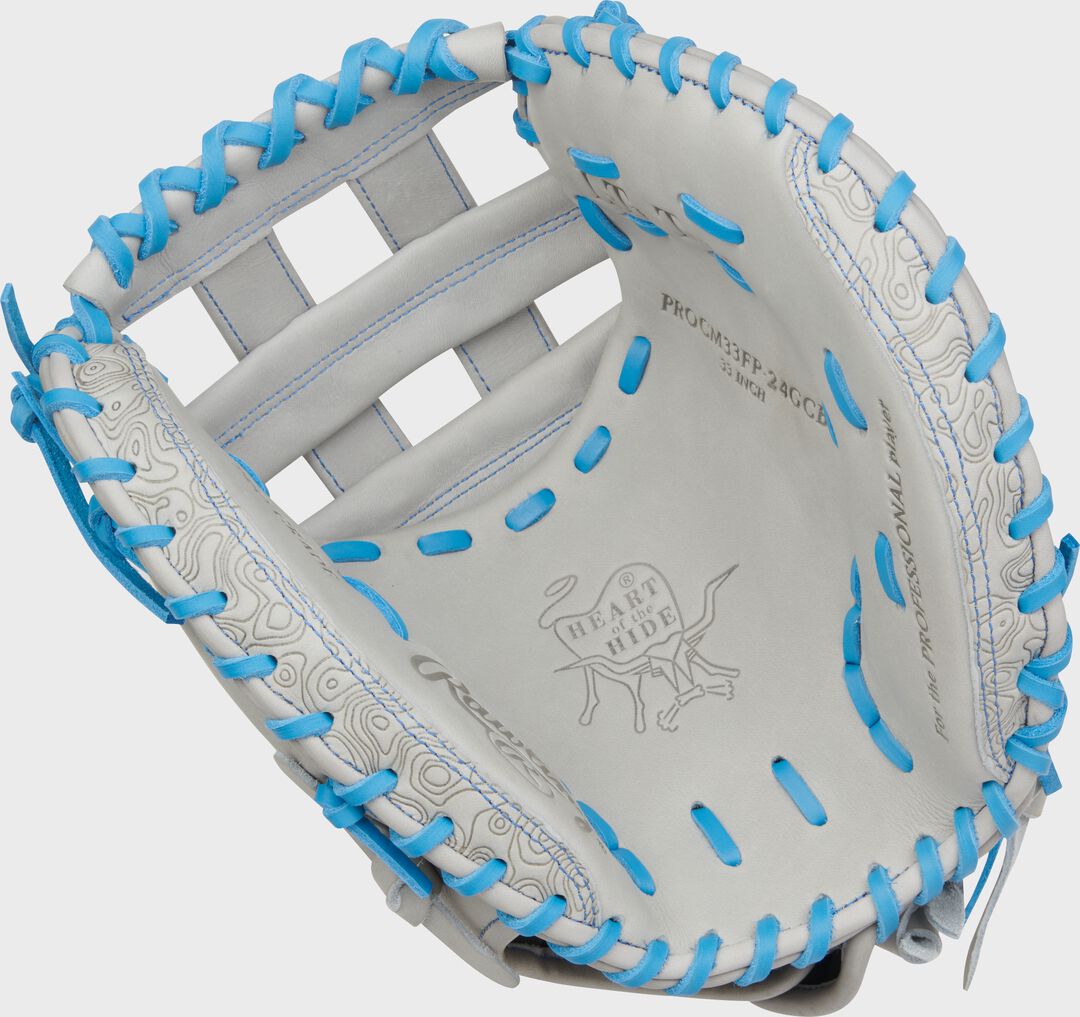 Heart of the Hide 33-inch Fastpitch Softball Catcher's Mitt, Right Hand Throw
