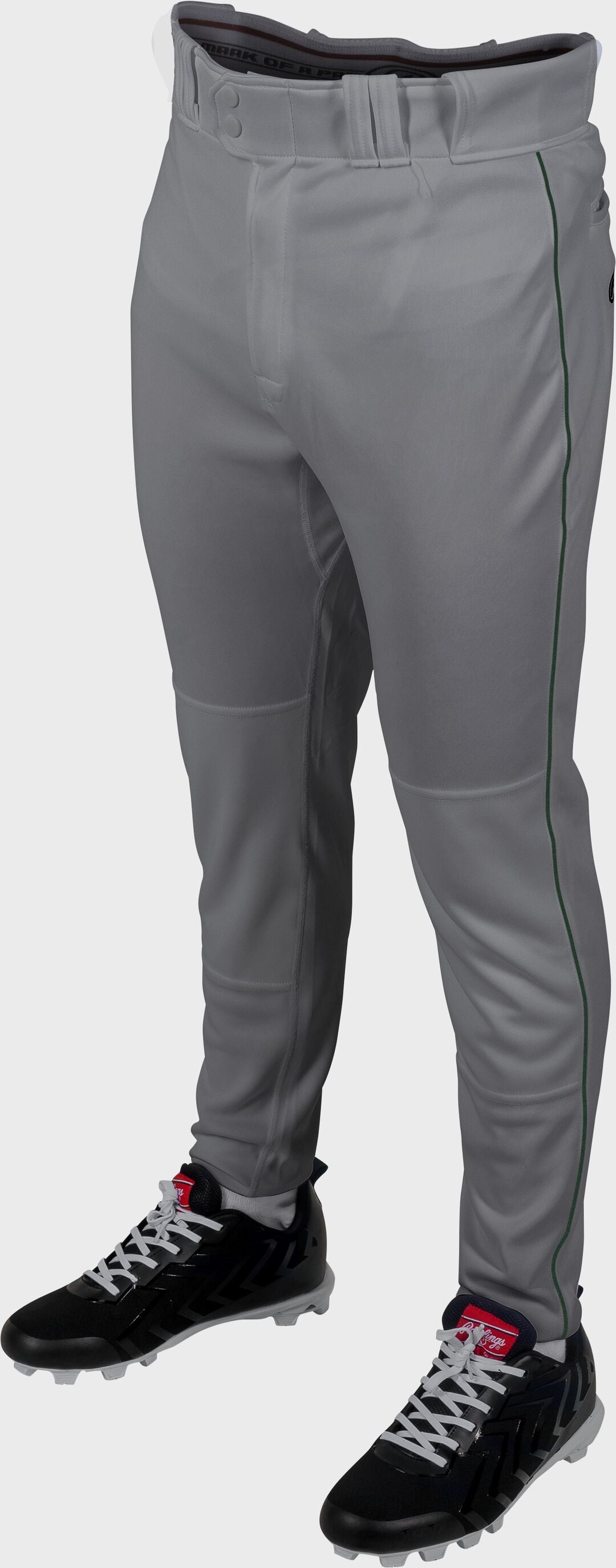 Rawlings 150 Jogger Fit Piped Baseball Pants, Adult & Youth