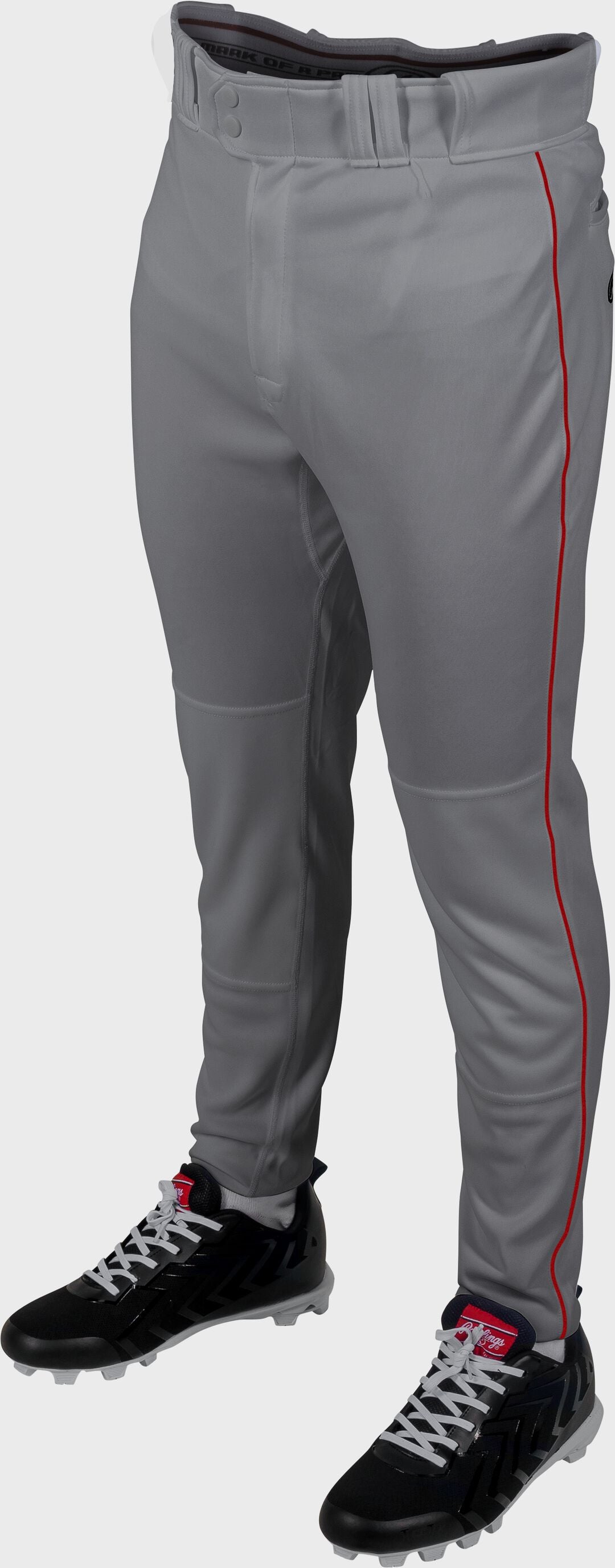 Rawlings 150 Jogger Fit Piped Baseball Pants, Adult & Youth