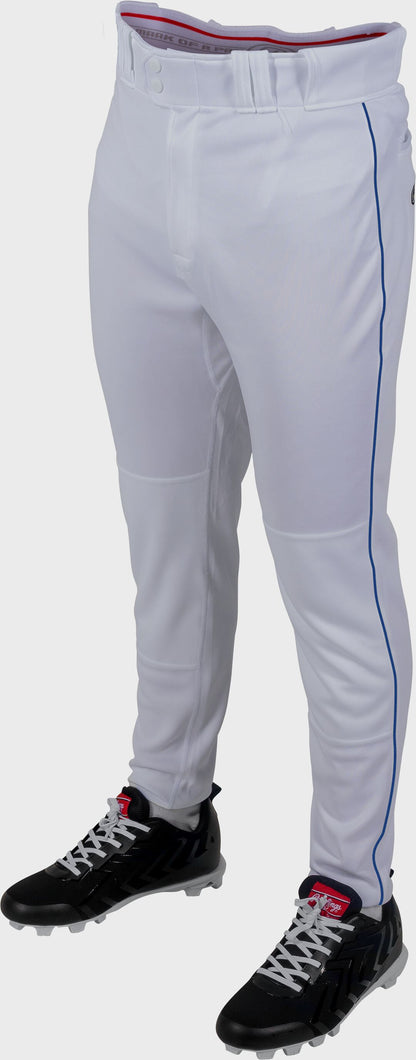Rawlings 150 Jogger Fit Piped Baseball Pants, Adult & Youth