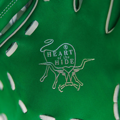 Exclusive Heart of the Hide 11.5-Inch Kelly Green Infield Glove, Right Hand Throw