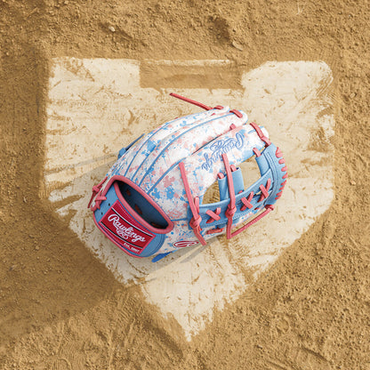 Heart of the Hide Spatter Print Speed Shell Infield Glove, Right Hand Throw