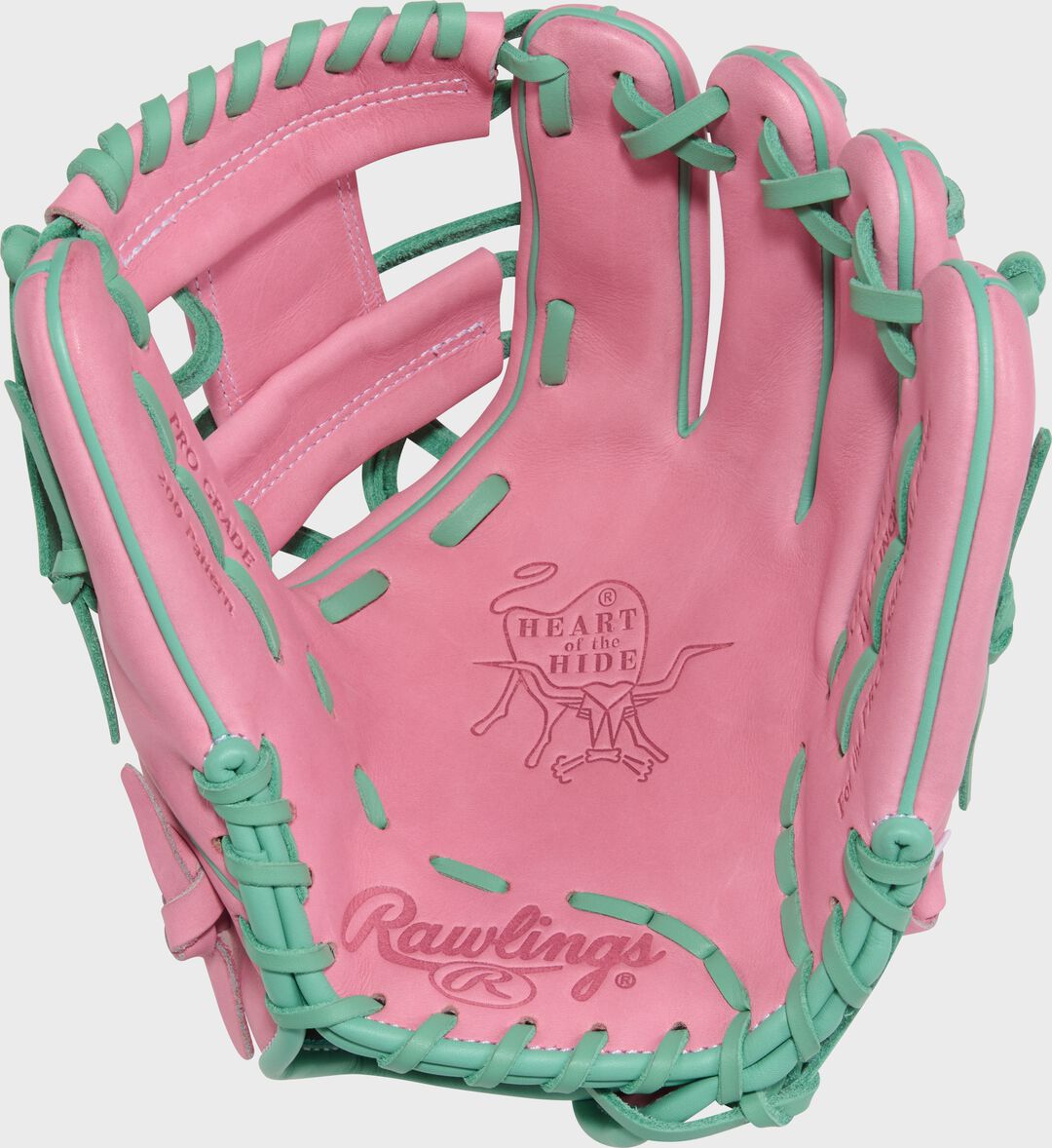 11.5" Heart of the Hide ContoUR Fit Pink Infield Glove, Right Hand Throw