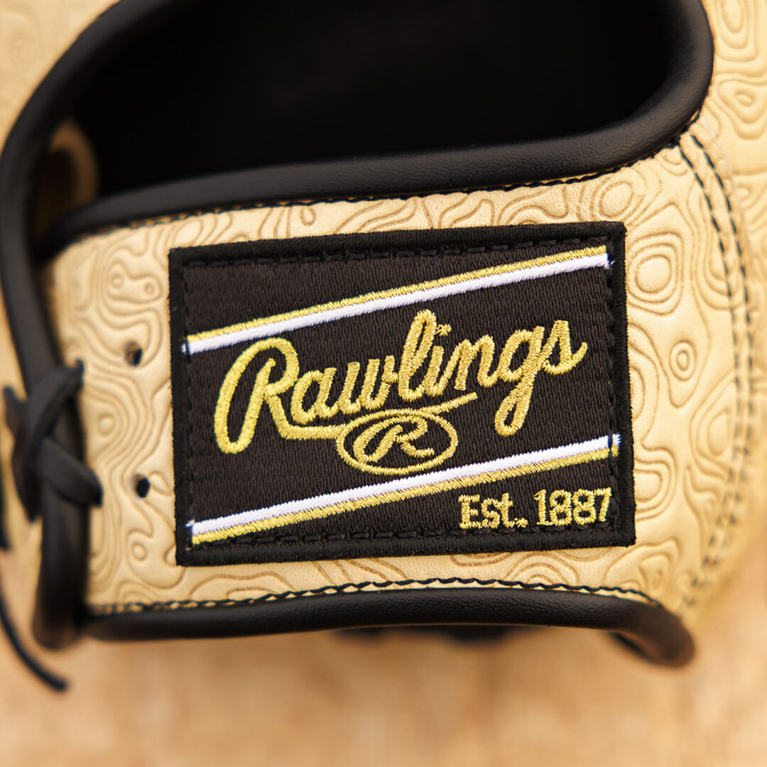 Heart of the Hide 11.75-inch Topo Print Wing Tip Glove