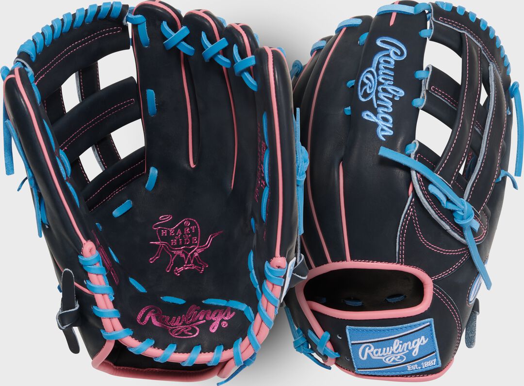 Rawlings Heart of the Hide 12.75 inch Outfield Glove, Right Hand Throw