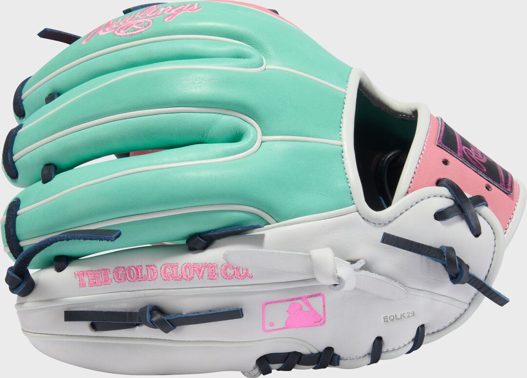 Rawlings Ice Cream Bowl Heart of the Hide 11.5 in Infield Glove, Right Hand Throw