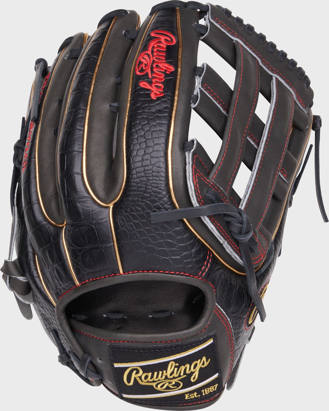 Heart of the Hide 12.75-Inch Croc Outfield Glove
