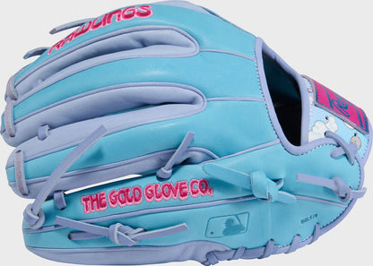 Rawlings Icon Fest Heart of the Hide Columbia Blue/Periwinkle 11.5-Inch Infield Glove, Right Hand Throw