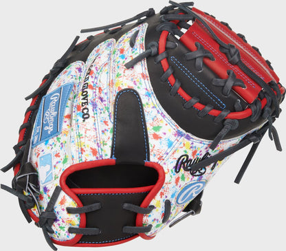 Heart of the Hide 33.5-Inch Splatter Catcher's Mitt, Right Hand Throw