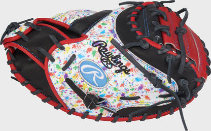 Heart of the Hide 33.5-Inch Splatter Catcher's Mitt, Right Hand Throw