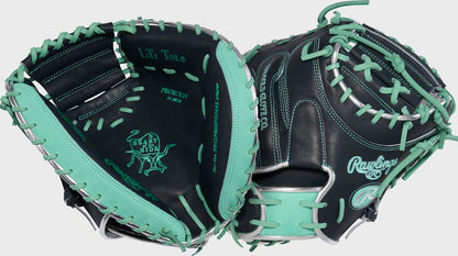 Rawlings Cal Raleigh Heart of the Hide 34-Inch Catcher's Mitt, Right Hand Throw
