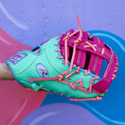 Rawlings HOH ColorSync 10 Berry Mint 13-Inch First Base Mitt