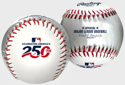 Rawlings MLB USA 250th Birthday Replica Baseball, 1 Ball
