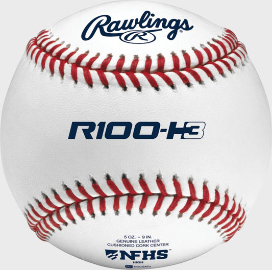 NFHS Official High School Baseballs, 3, 6 Pack or Dozen