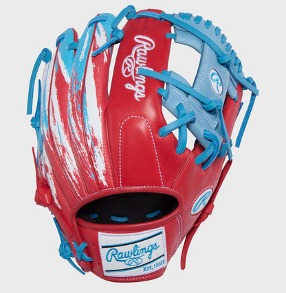 Rawlings R9 Series Americana 11.5 in Infield Glove, Right Hand Throw
