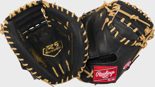 Rawlings R9 ContoUR 32-Inch Catcher's Mitt, Right Hand Throw