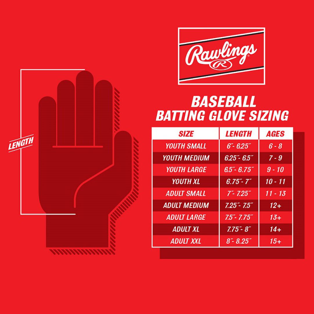 Rawlings Workhorse Royal/Pink Adult Fun Burst Batting Gloves