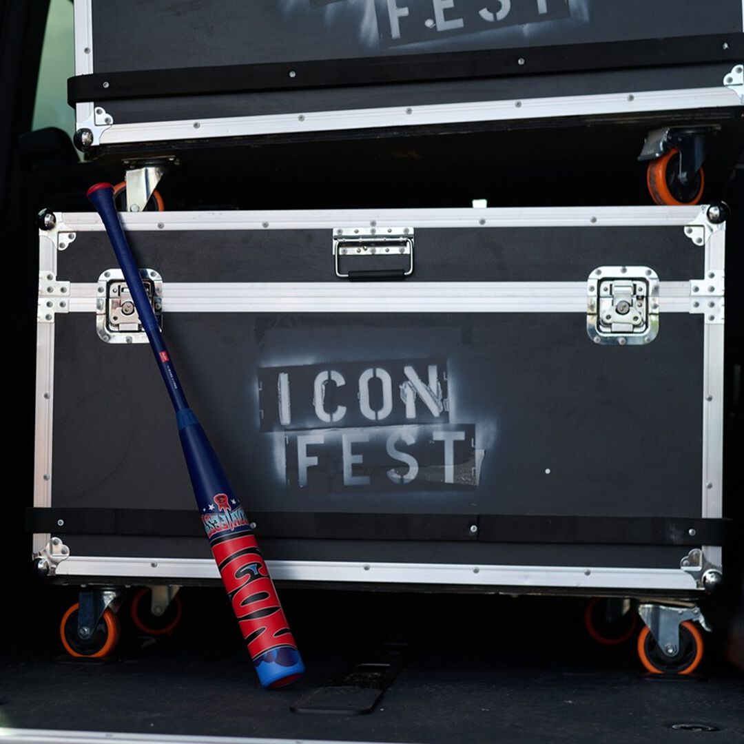 2026 Rawlings Icon Fest Navy BBCOR -3 Baseball Bat
