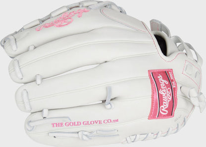 Liberty Advanced Color Series 12 in Fastpitch Glove, White/Pink