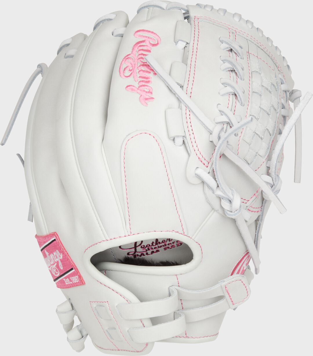 Liberty Advanced Color Series 12.5 in Fastpitch Glove, White/Pink