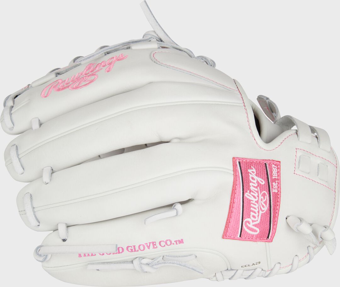 Liberty Advanced Color Series 12.5 in Fastpitch Glove, White/Pink
