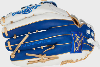 Liberty Advanced Color Series 12.75 in Outfield Glove, White/Royal