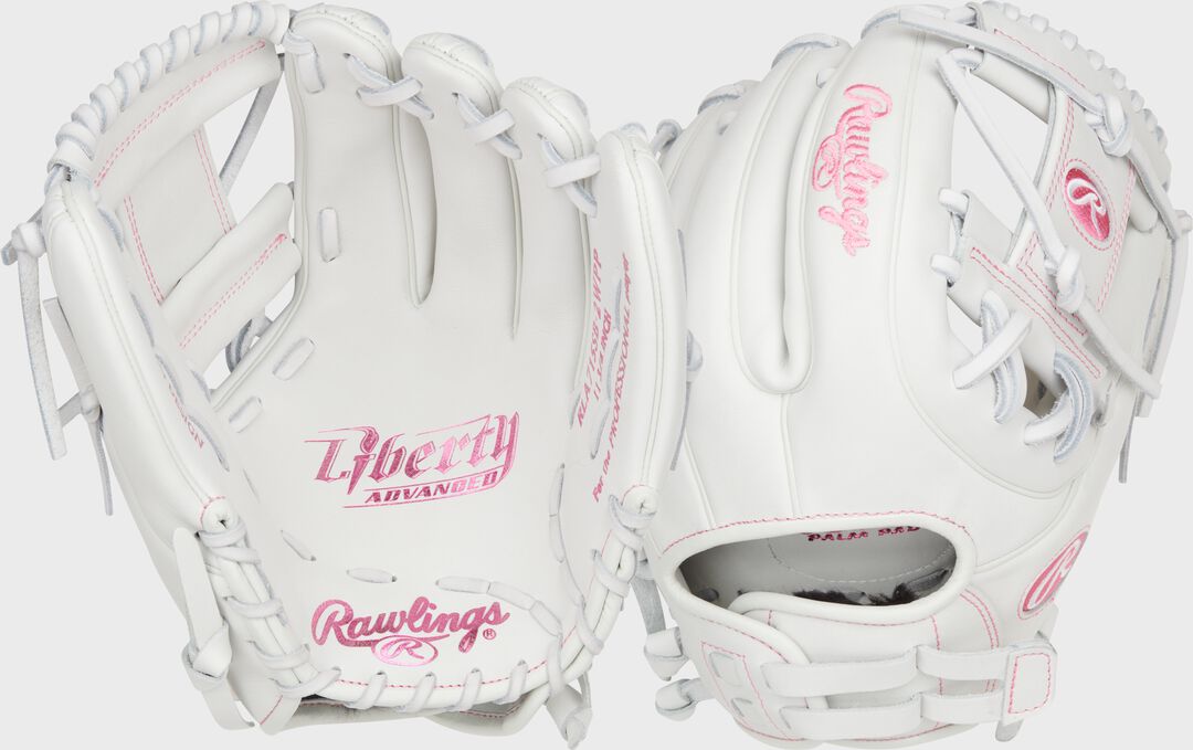 Liberty Advanced Color Series 11.75 in Infield Glove, White/Purple