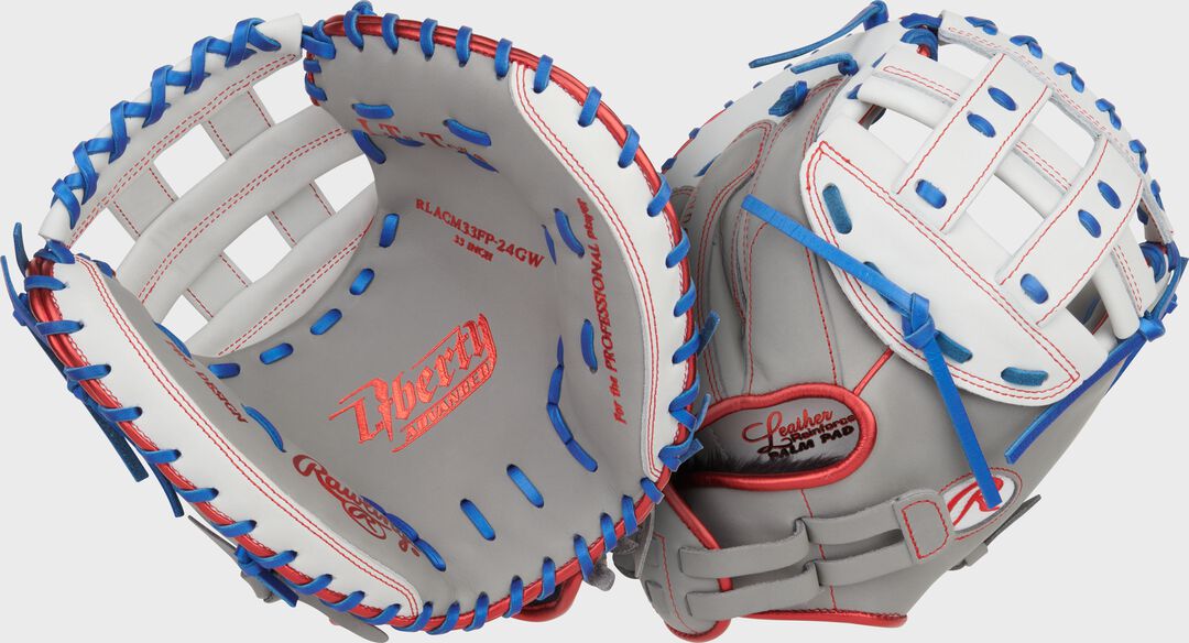 Liberty Advanced 33-inch Fastpitch Softball Catcher's Mitt, Right Hand Throw